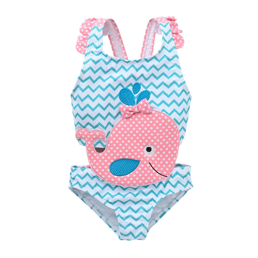 Toddler Infant Baby Girls Swimwear Watermelon Swimsuit Swimming Beach Bathing Bikini Cute Summer One-Piece Swimming Baby Overall