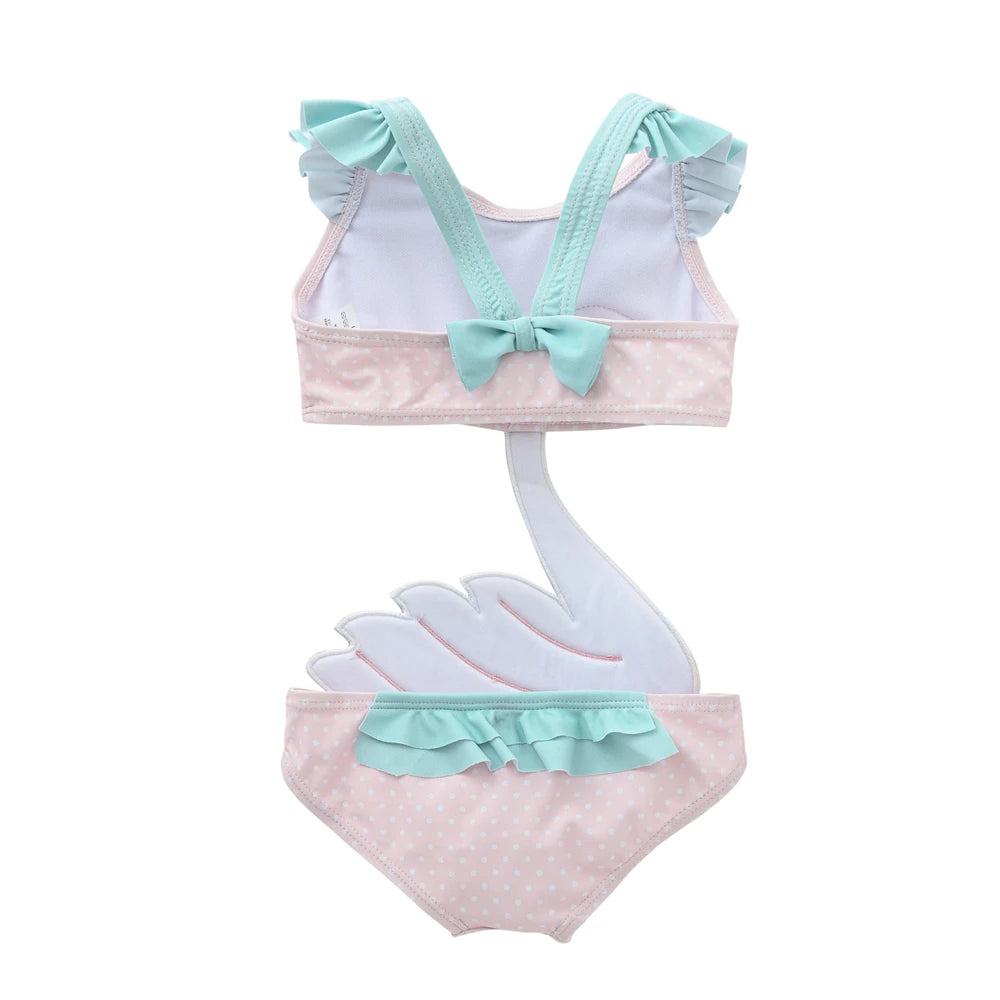 Toddler Infant Baby Girls Swimwear Watermelon Swimsuit Swimming Beach Bathing Bikini Cute Summer One-Piece Swimming Baby Overall