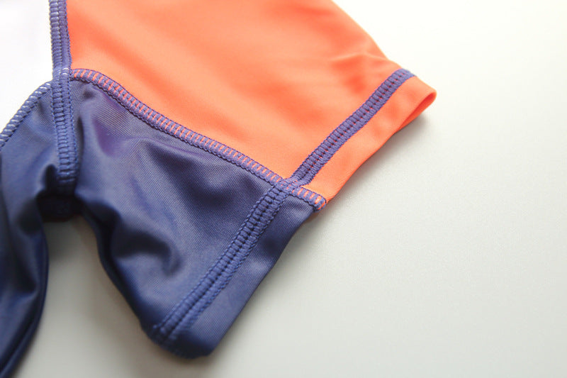 Boy's Swimsuit Long Sleeves Children's Rash Guard Swimming Trunks UPF50 UV Protection Boys Swimwear Dinosaur Bathing Suit Kids