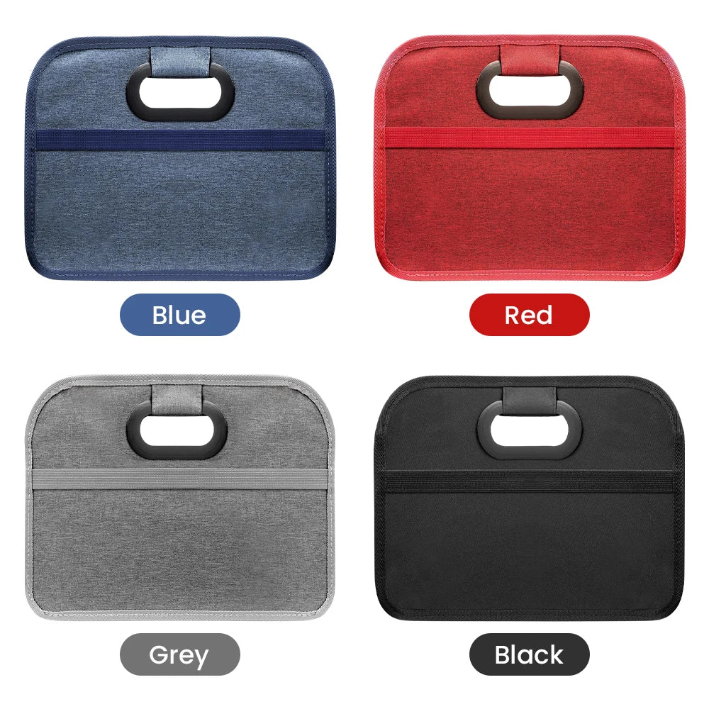 35L Foldableable Portable Car Storage Box Car Storage Box Car Truck Trunk Storage Box Camping Style Outing Storage Box Space-Saving Multi-Functional Storage Box