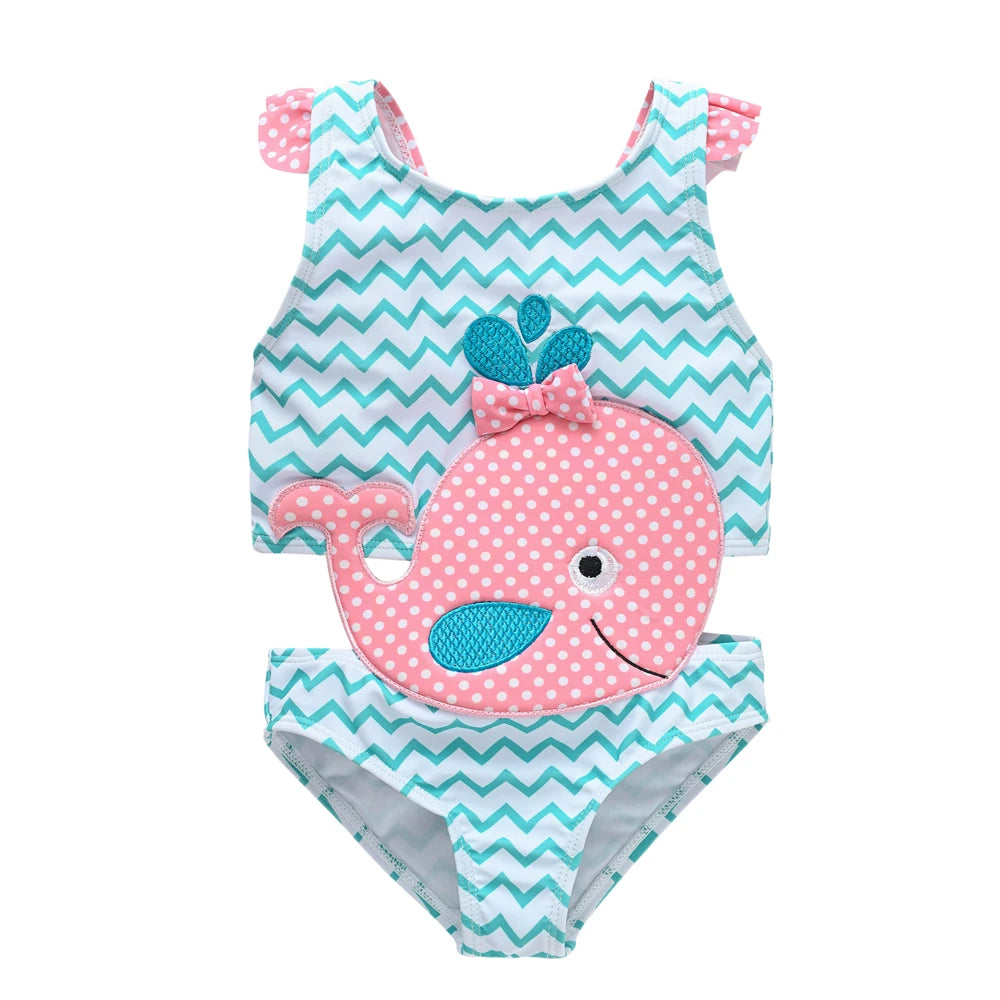 Toddler Infant Baby Girls Swimwear Watermelon Swimsuit Swimming Beach Bathing Bikini Cute Summer One-Piece Swimming Baby Overall