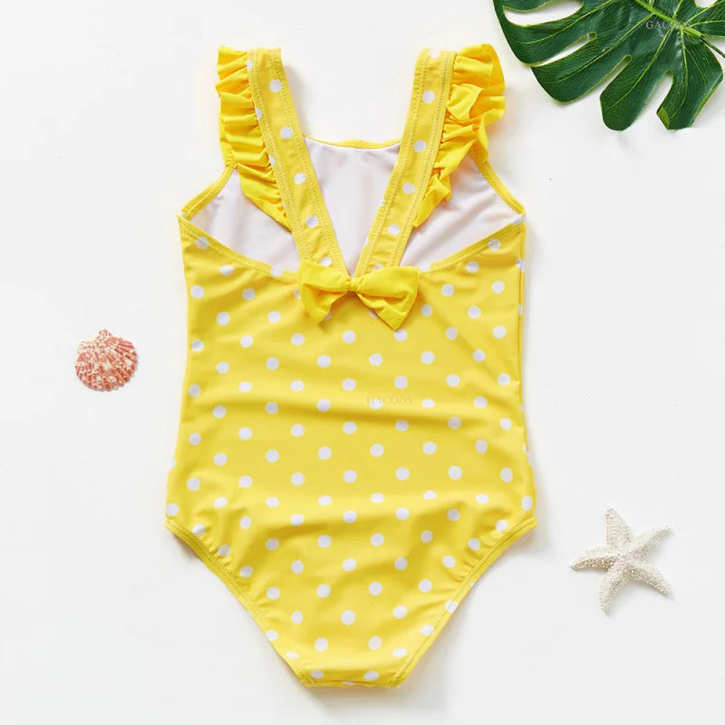 Unicorn Girls Swimsuit One-Piece Summer Backless Bathing Suit One-Piece Swimsuit with Mermaid Tails Cute Unicorn Children Bikini