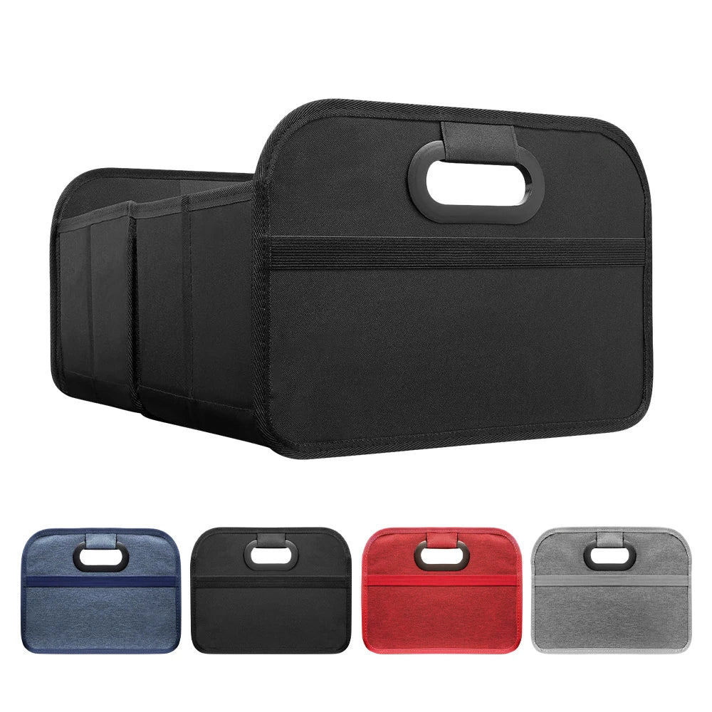 35L Foldableable Portable Car Storage Box Car Storage Box Car Truck Trunk Storage Box Camping Style Outing Storage Box Space-Saving Multi-Functional Storage Box