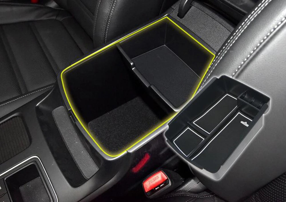 Armrest Storage Box for Kia Sorento 2016 2017 2018 Interior Organizer Central Console Glove Holder Tray