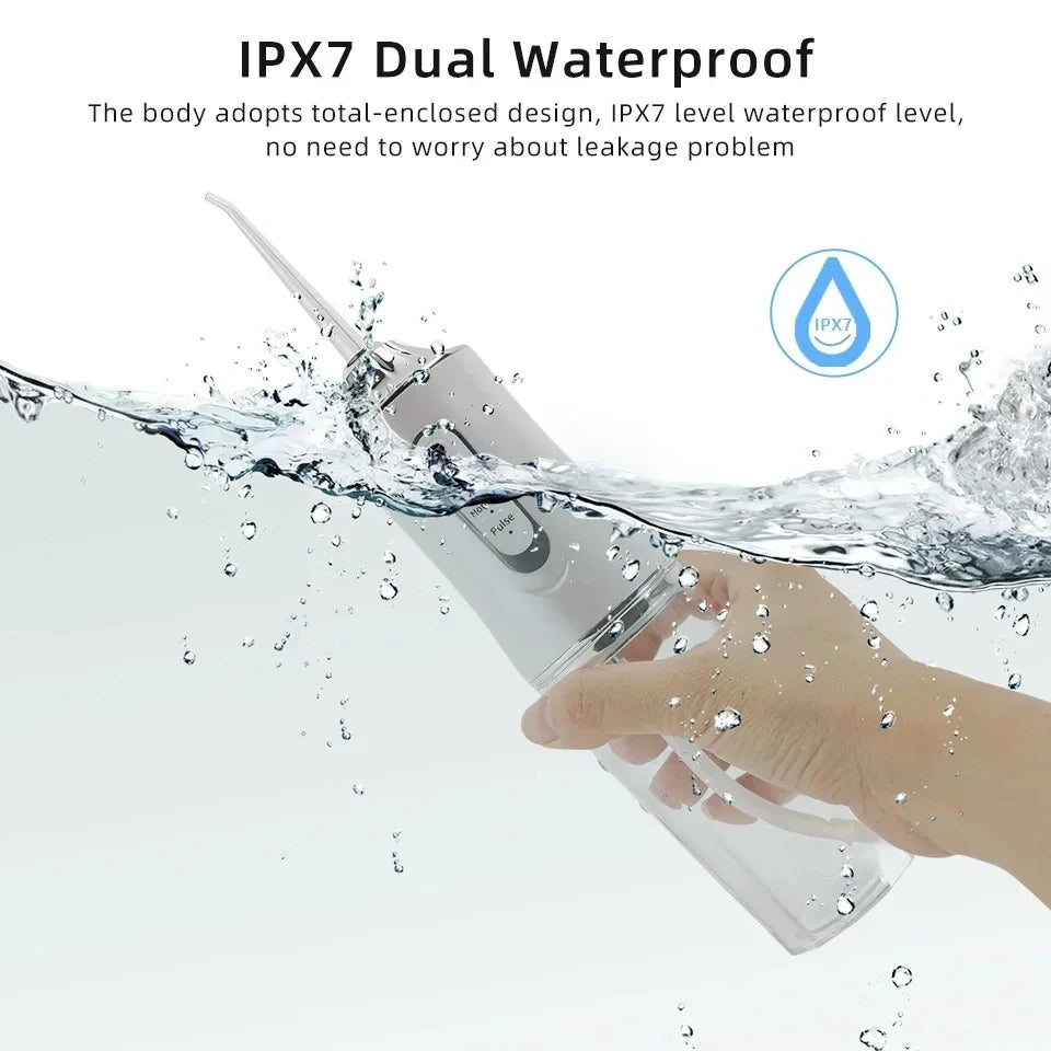 AquaPulse Pro Portable Daily Jet Flosser