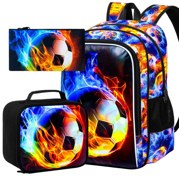 Kickoff Soccer Backpack Lunch Set