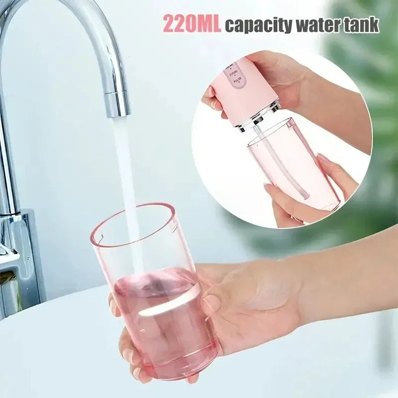 AquaPulse Pro Portable Daily Jet Flosser
